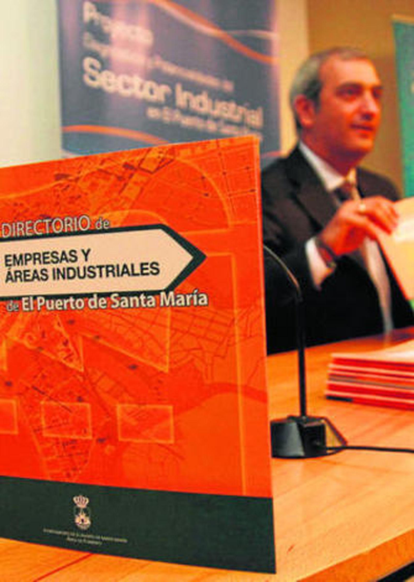 Antonio Jesús Ruiz, en 2009 presentando el directorio de empresas.