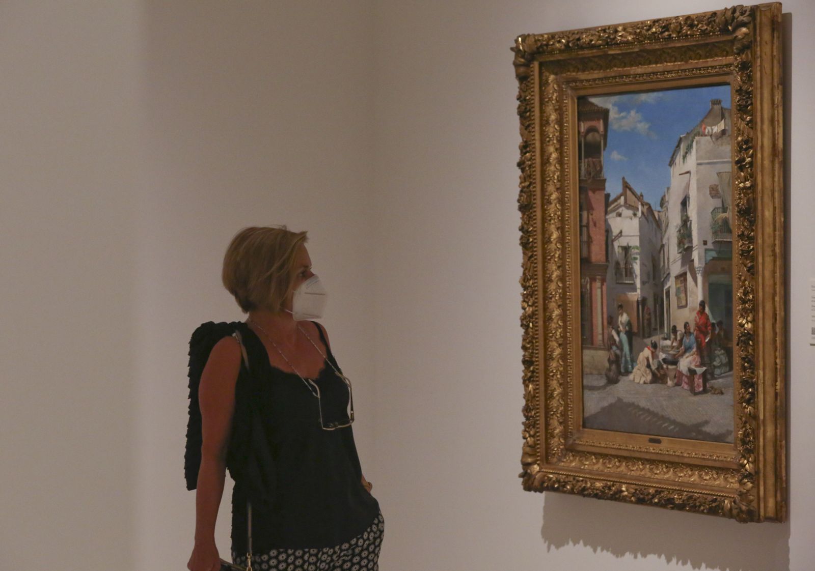 Las fotos del (tímido) reencuentro con los museos en Málaga