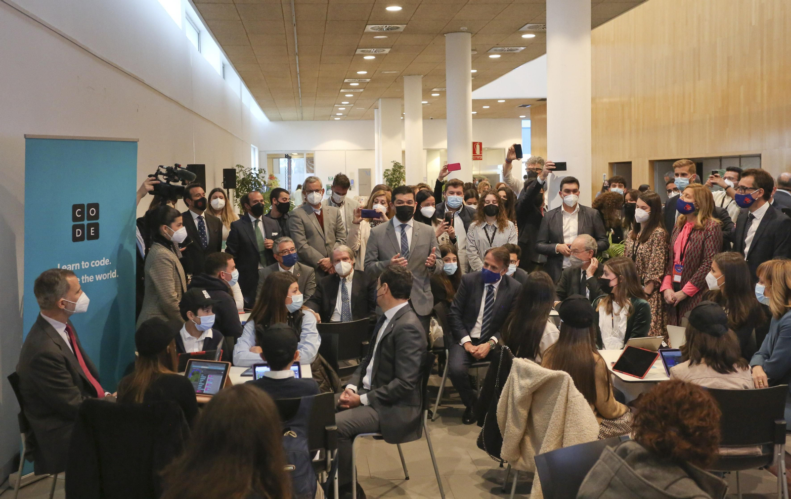 La visita de los Reyes a Málaga, en fotos