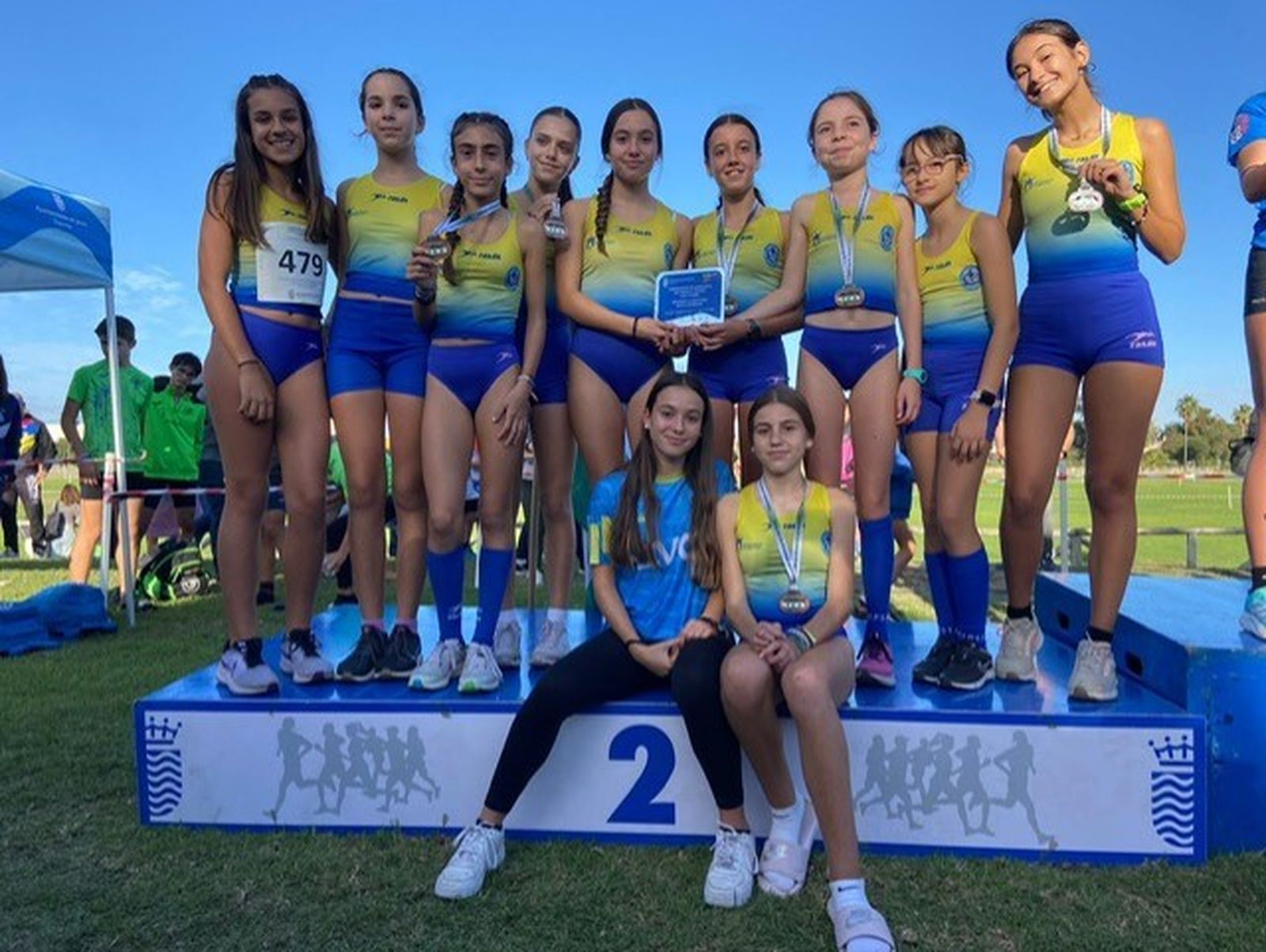 El sub-14 femenino del Promoción Algeciras.