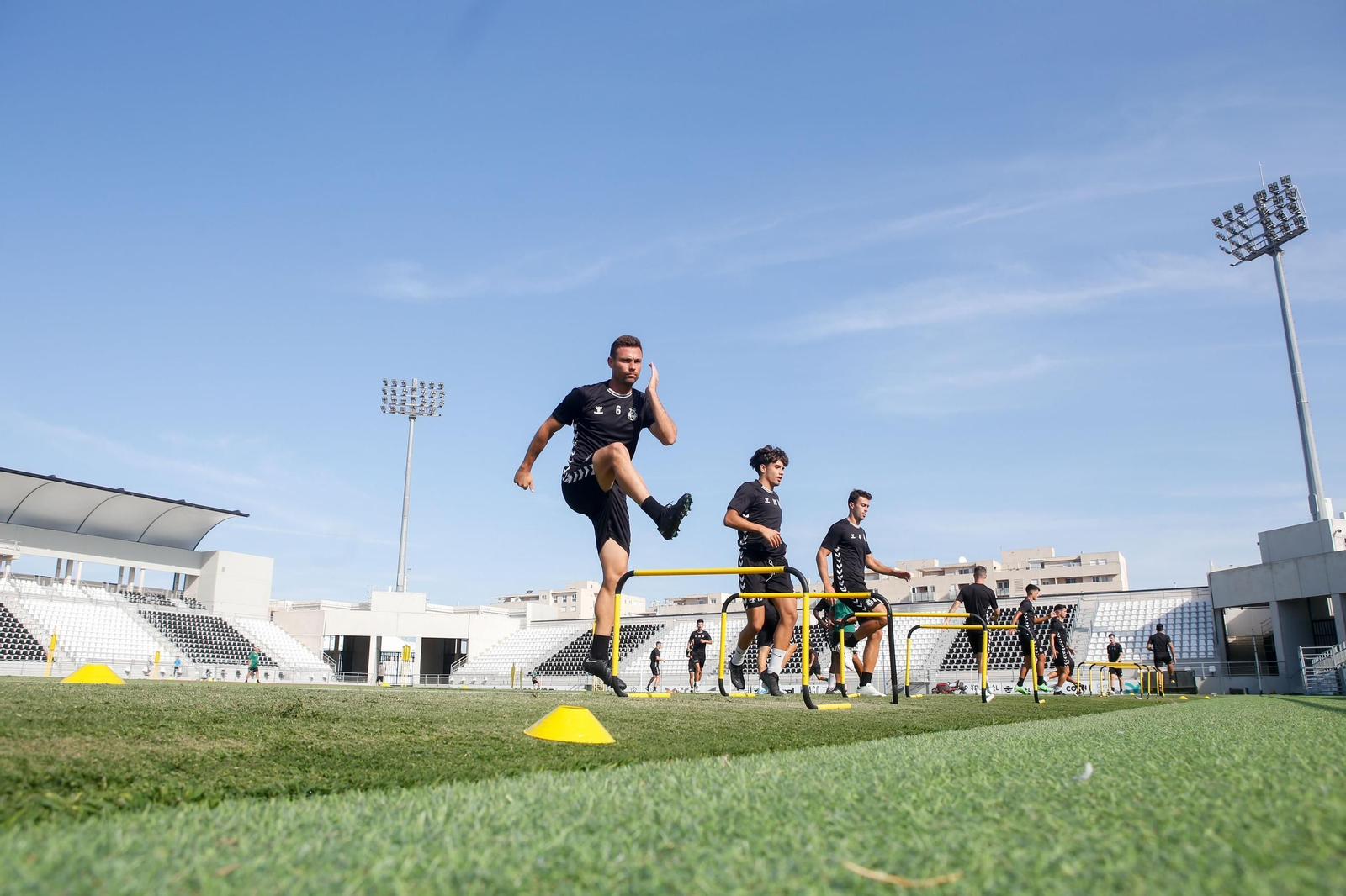 Las fotos del entrenamiento de la Balona previo al partido con el San Fernando