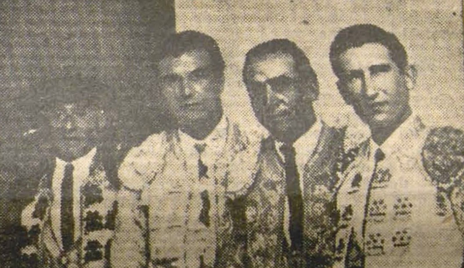 Manuel Leyton ‘El Coli’ junto a Juan Antonio Romero.