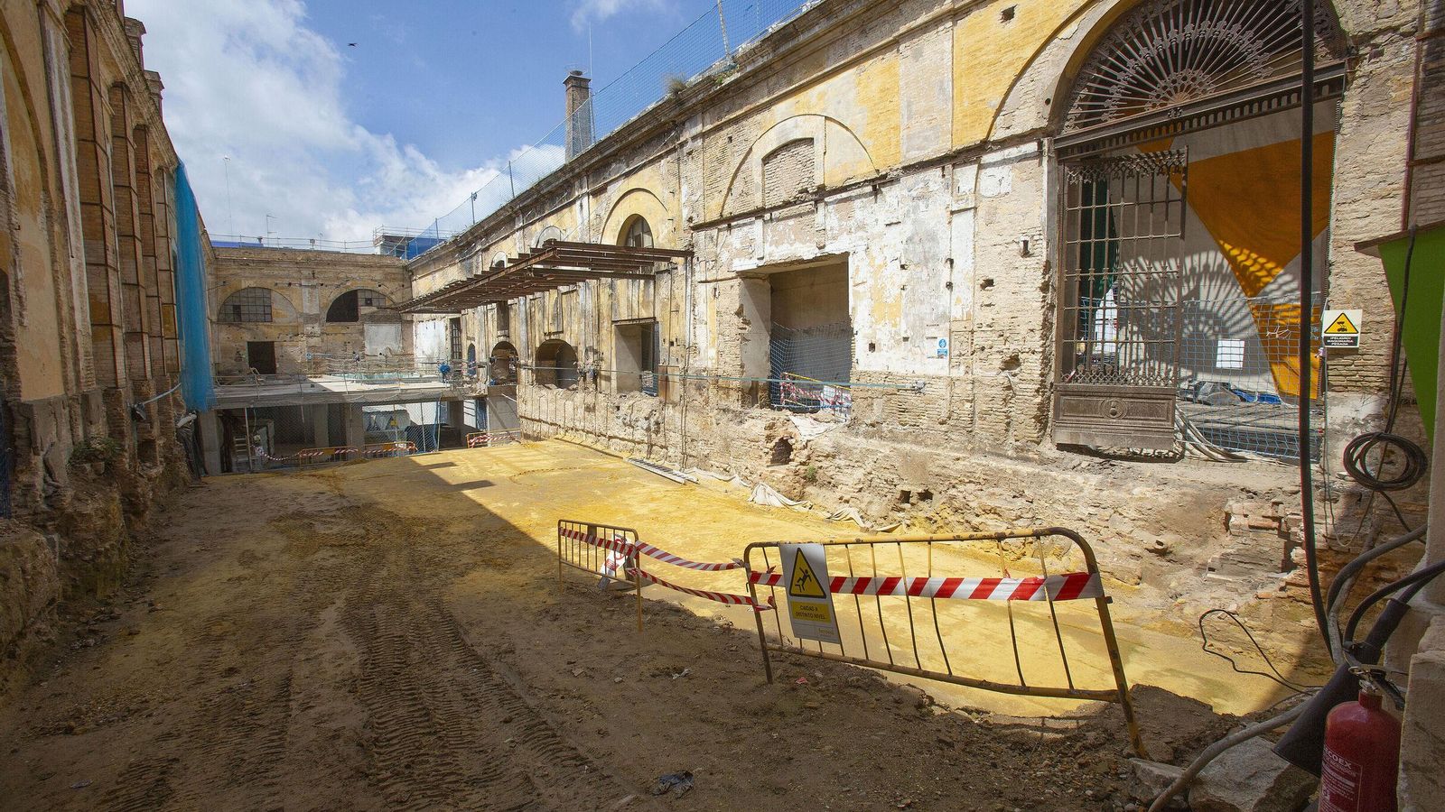 El hallazgo es compatible con el proyecto de rehabilitación.