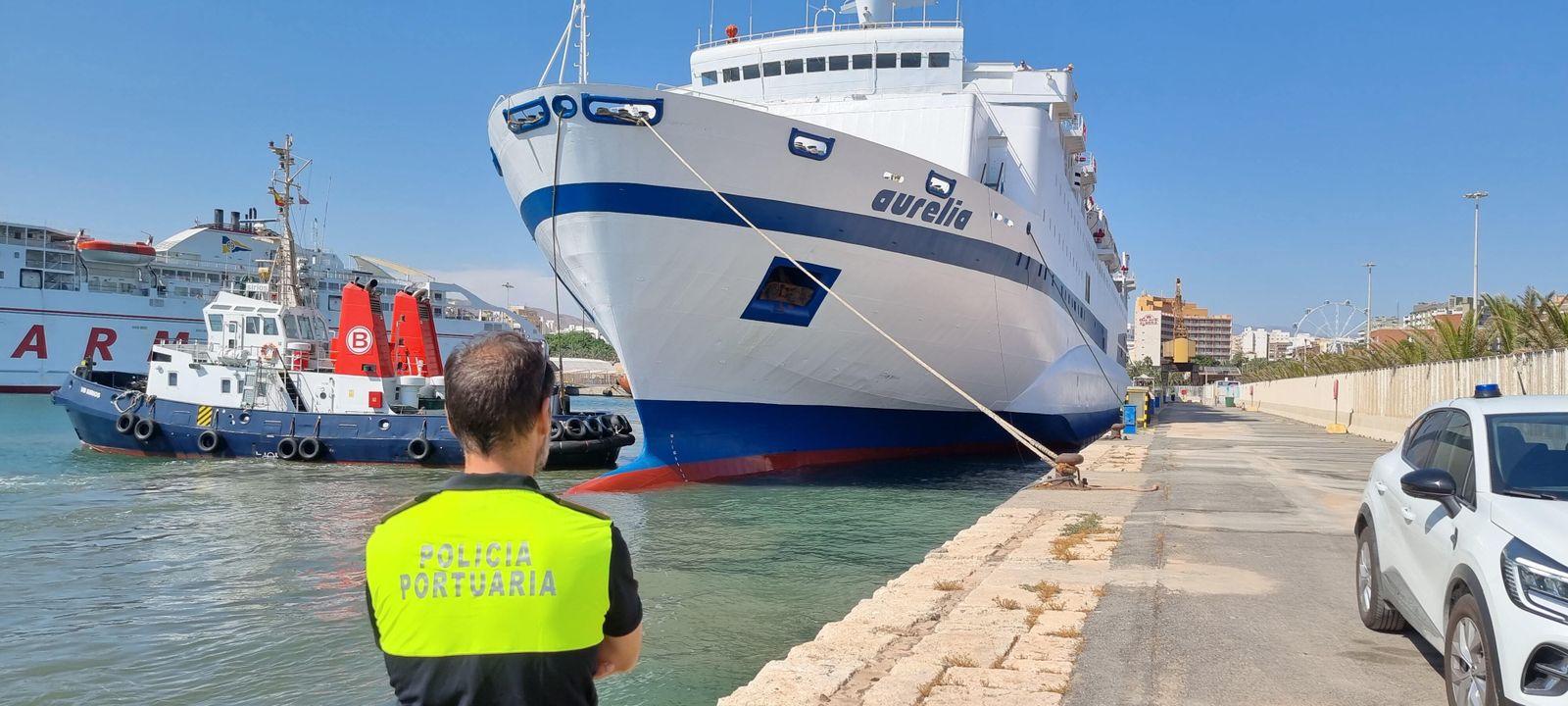 El ferri ‘Aurelia'.