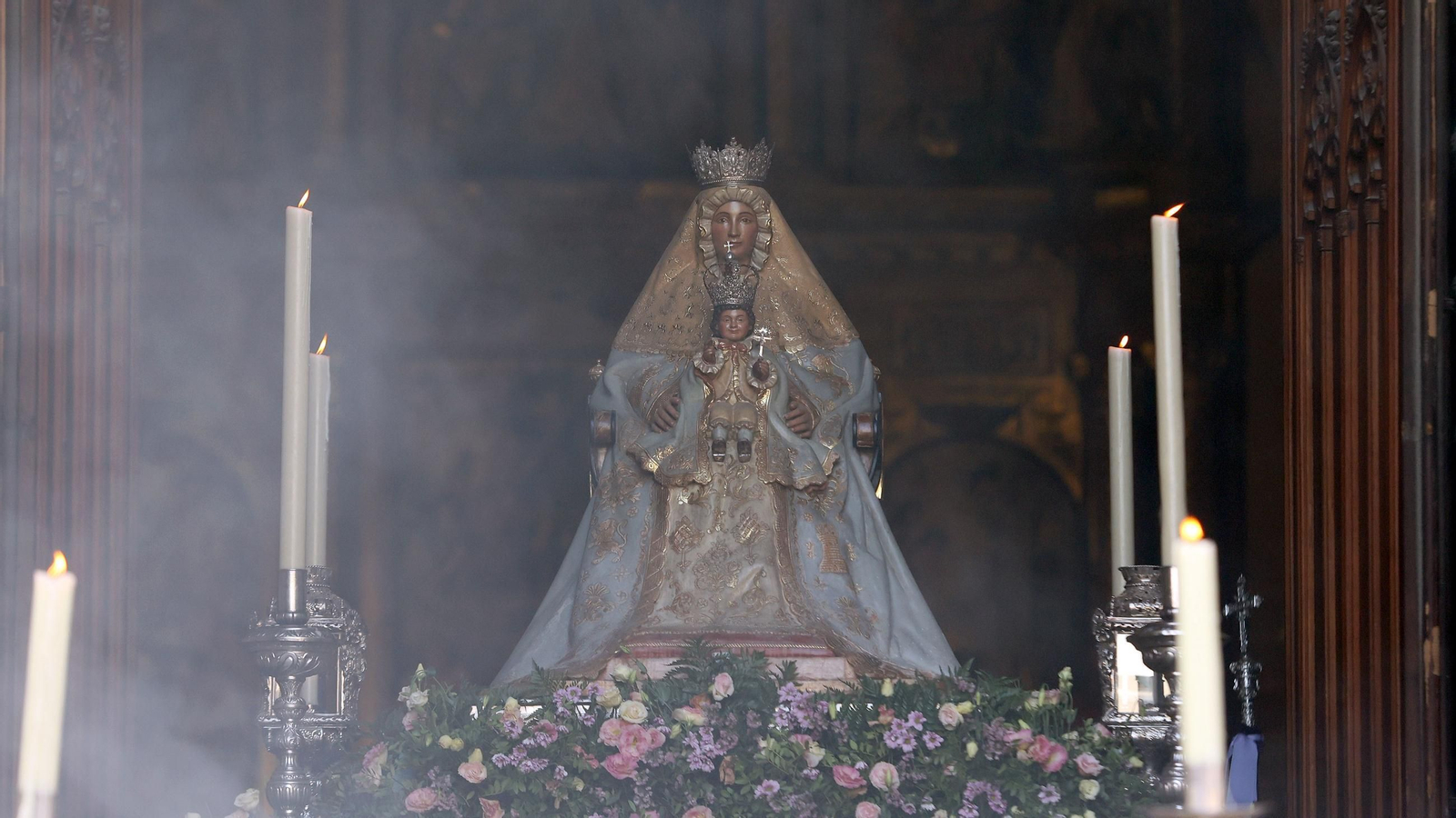 Salida del Corpus de Minerva de San Miguel en Jerez