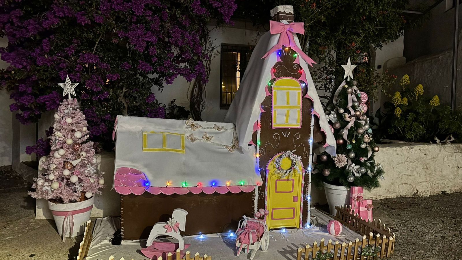 Decoración navideña de Gualchos