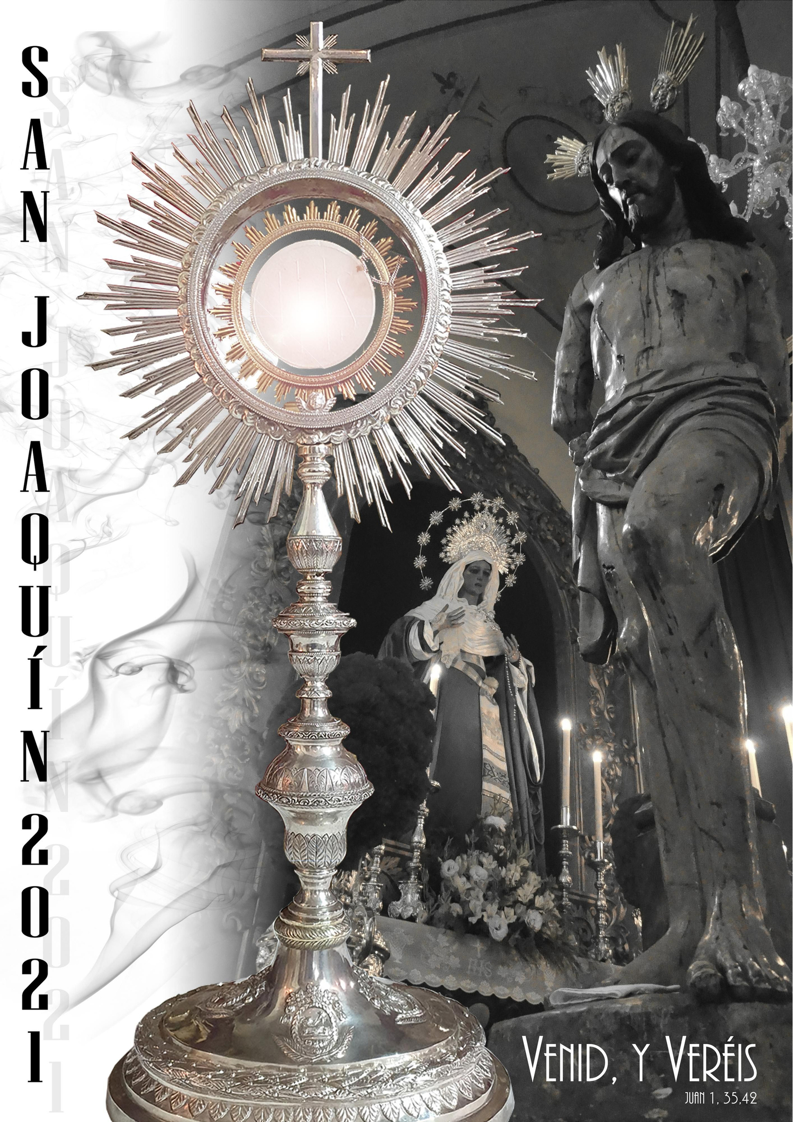 Cartel del Domingo de Ramos de La Flagelación.