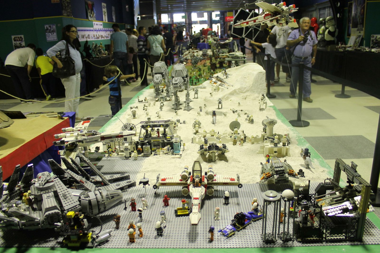 Exposición de dioramas de 'Star Wars', en una edición pasada de las Jehes en Zona Este.