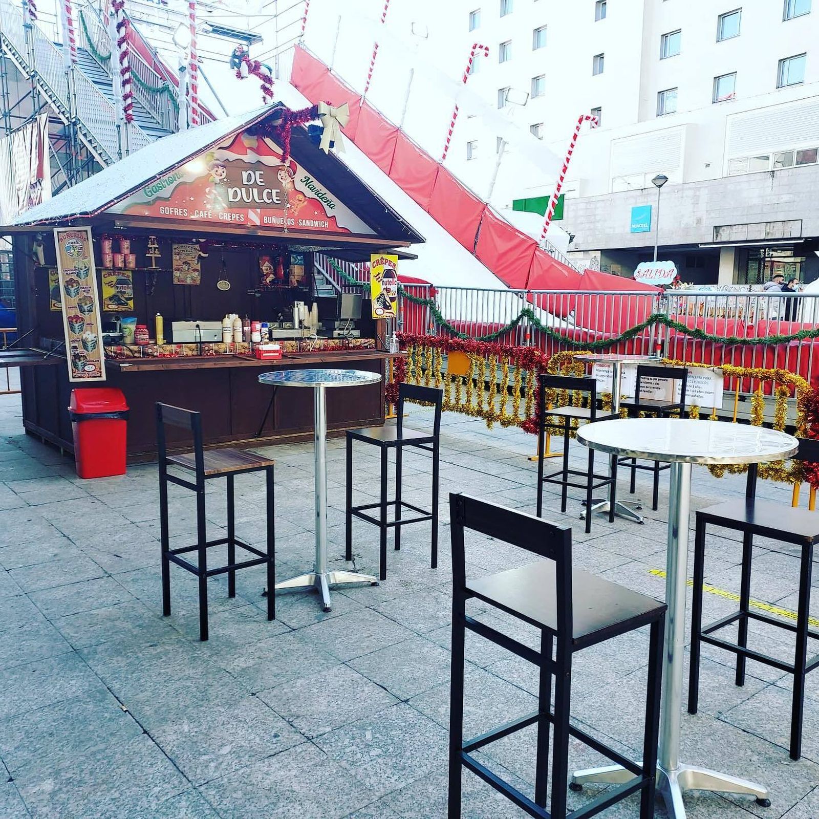 Cafetería del parque de atracciones Nervión Encantado.