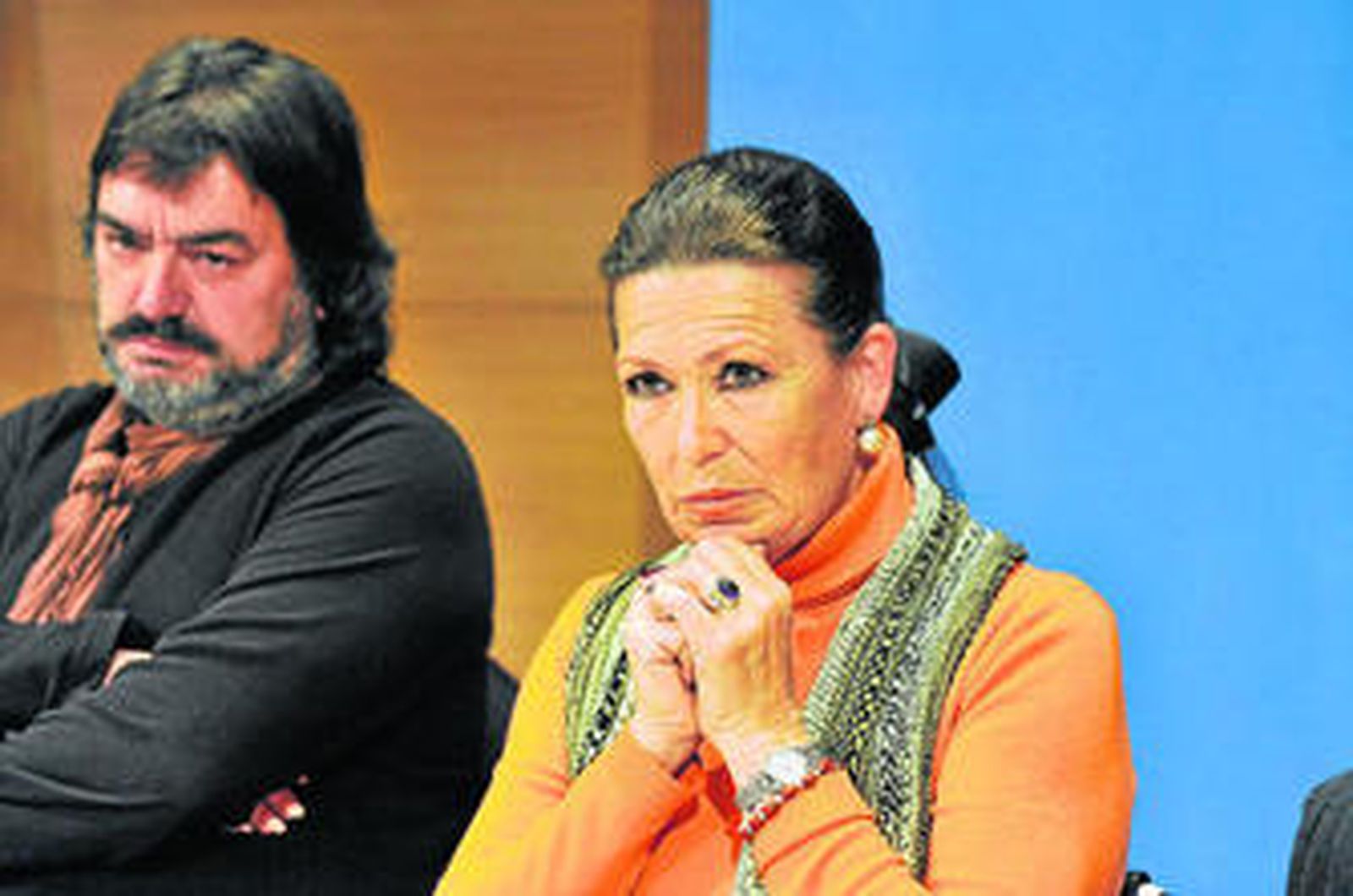 Pepa Montes presenta junto al guitarrista Ricardo Miño el espectáculo 'Mi esquema del baile jondo'.