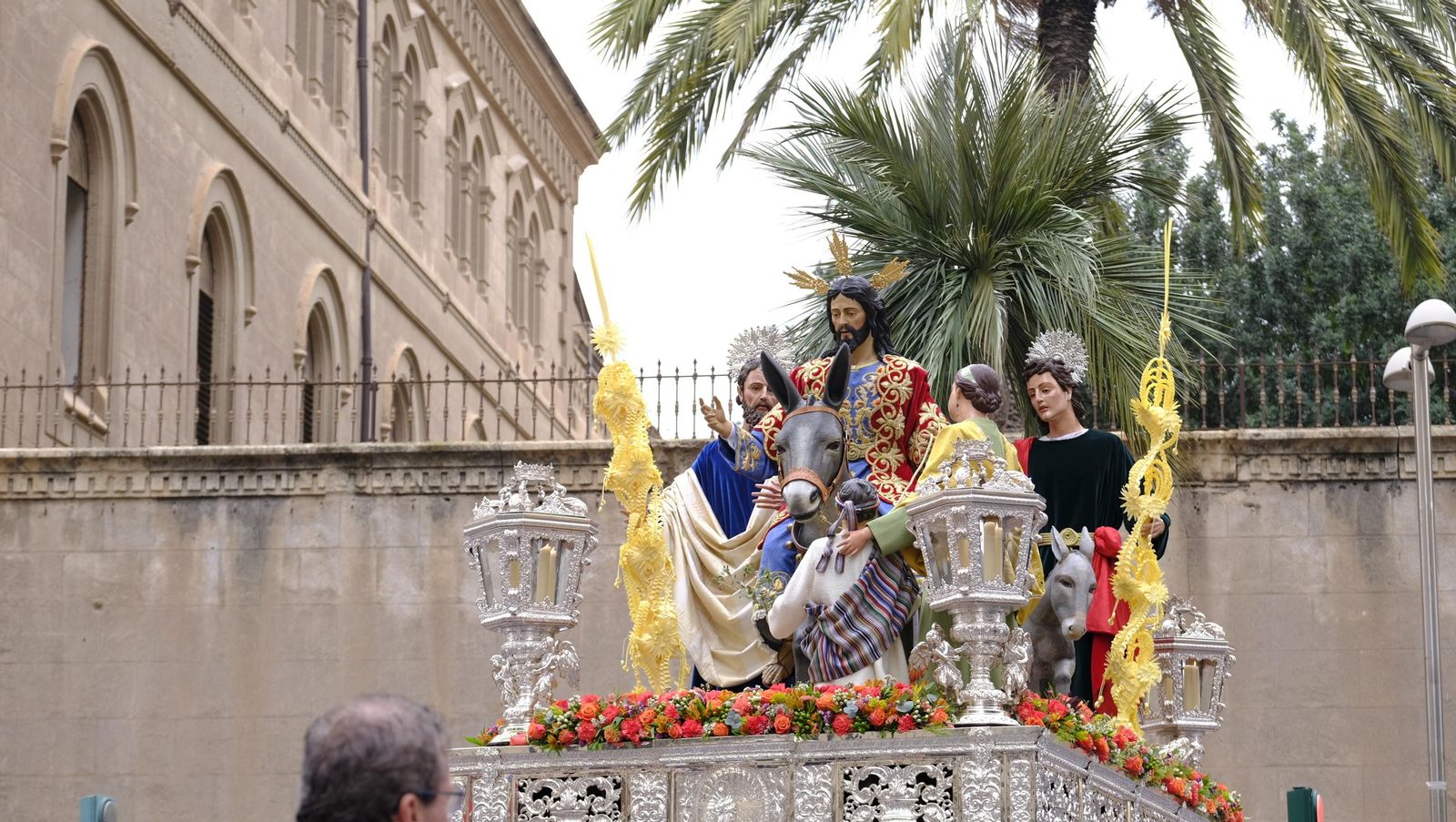 La Borriquita en la Semana Santa de Almería 2025, en imágenes
