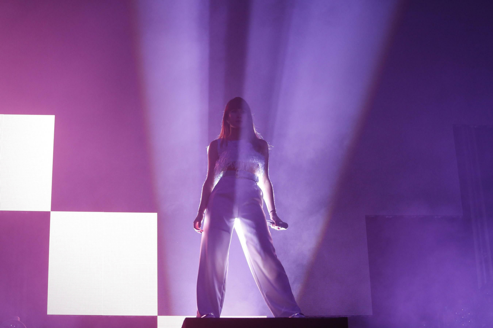 Aitana deslumbró en su concierto en Granada.