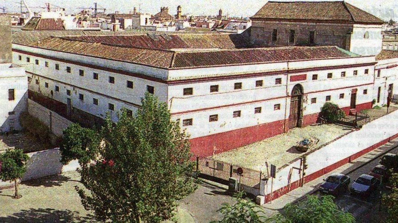 El Patio de San Laureano, lugar donde Hernando Colón construyó su palacio.