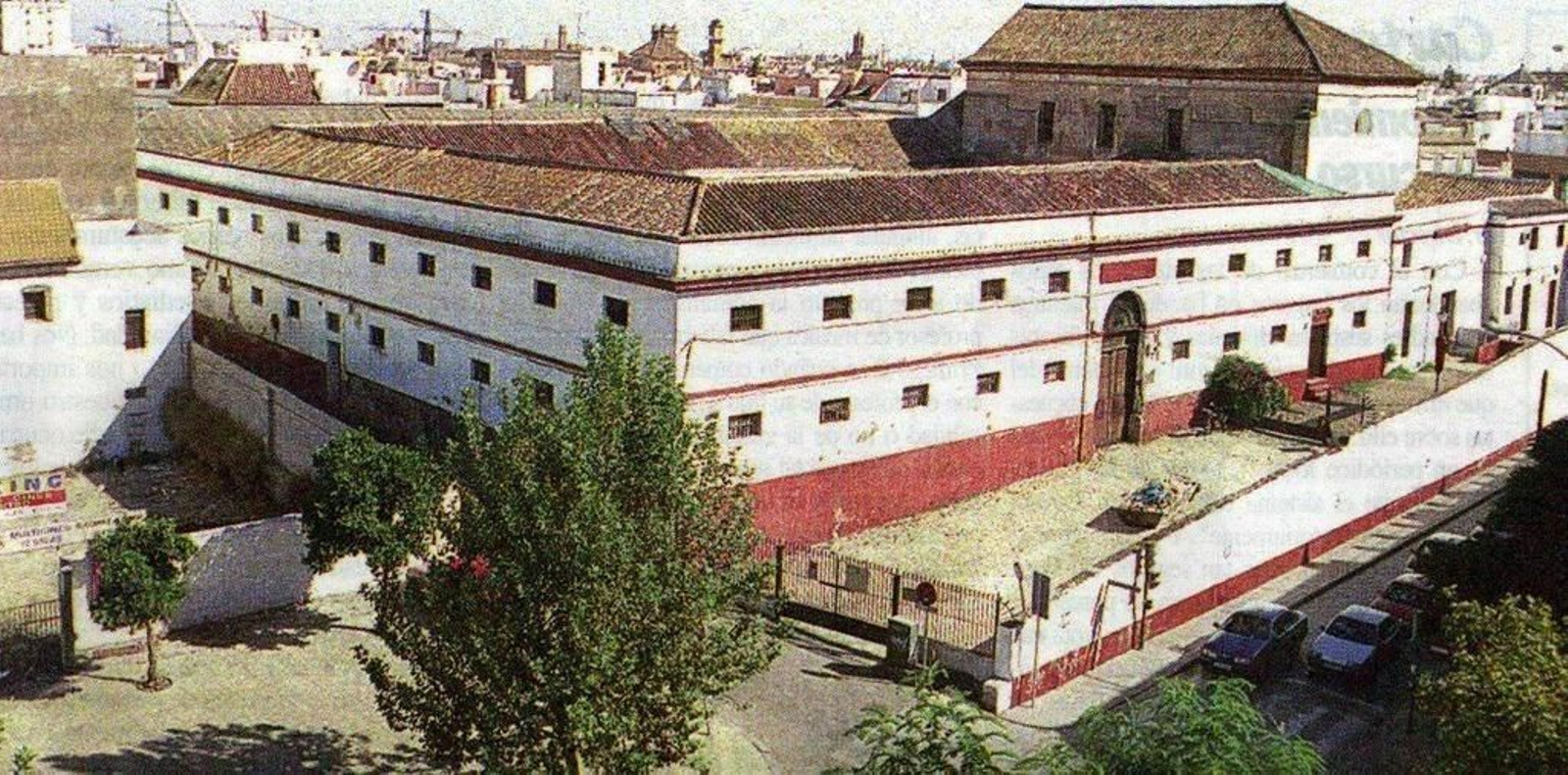 El Patio de San Laureano, lugar donde Hernando Colón construyó su palacio.