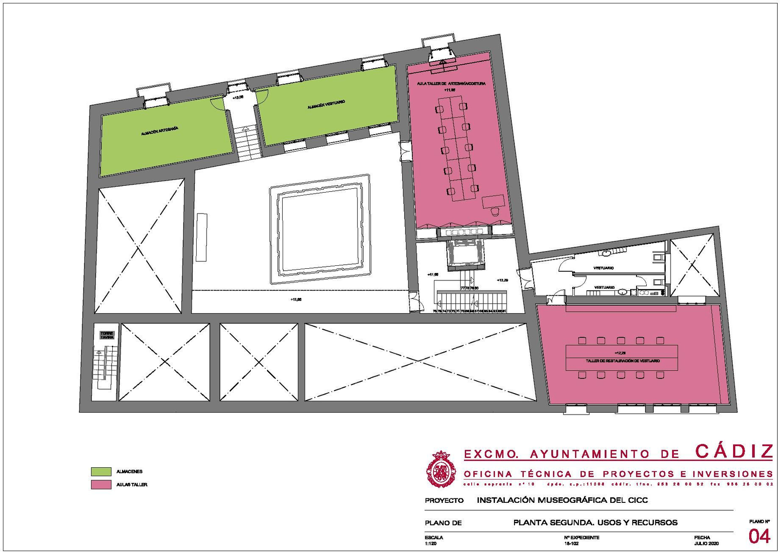 Las imágenes del proyecto básico del Museo del Carnaval