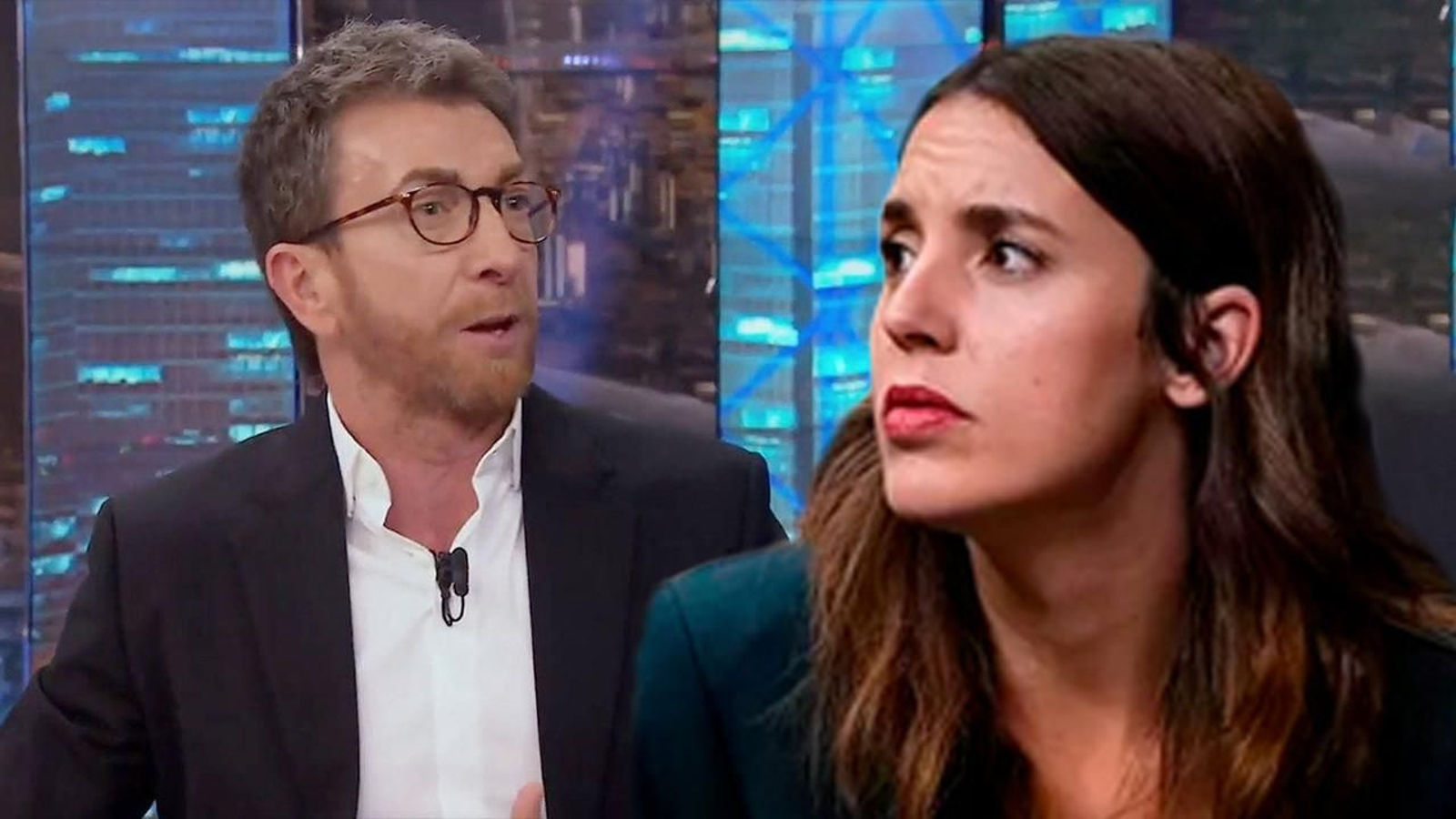 Pablo Motos se olvida de los múltiples episodios machistas que ha protagonizado en su respuesta a Irene Montero