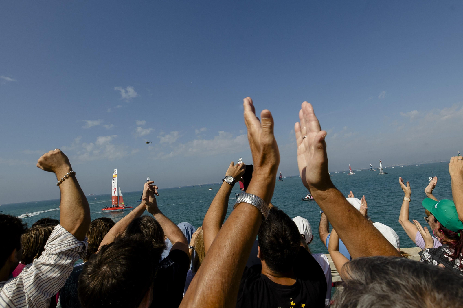 SAILGP LLENA LAS CALLES DE CÁDIZ DE VISITANTES