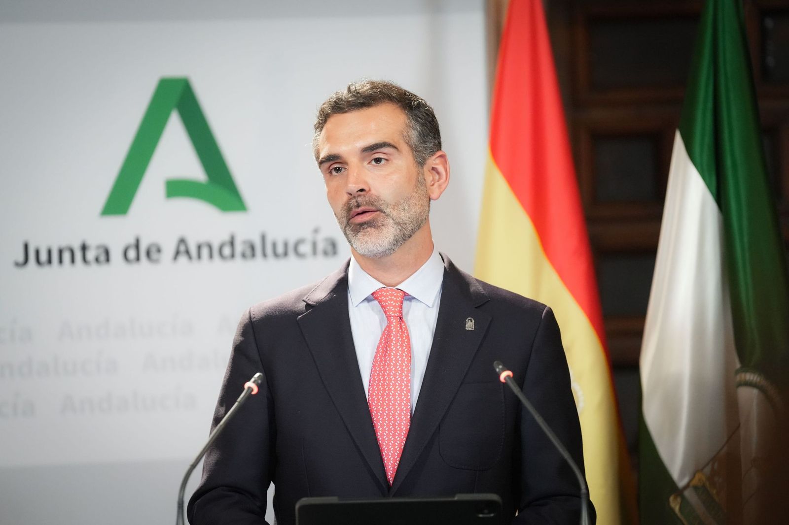 Ramón Fernández-Pacheco tras el Consejo de Gobierno.