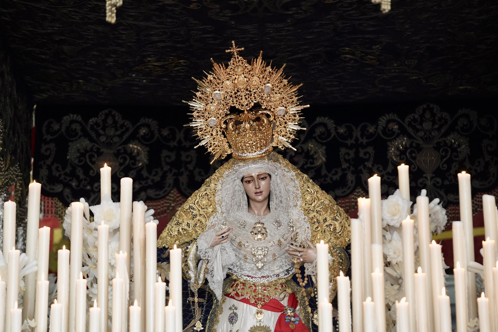 La Sagrada Cena en el Jueves Santo de Málaga, en imágenes