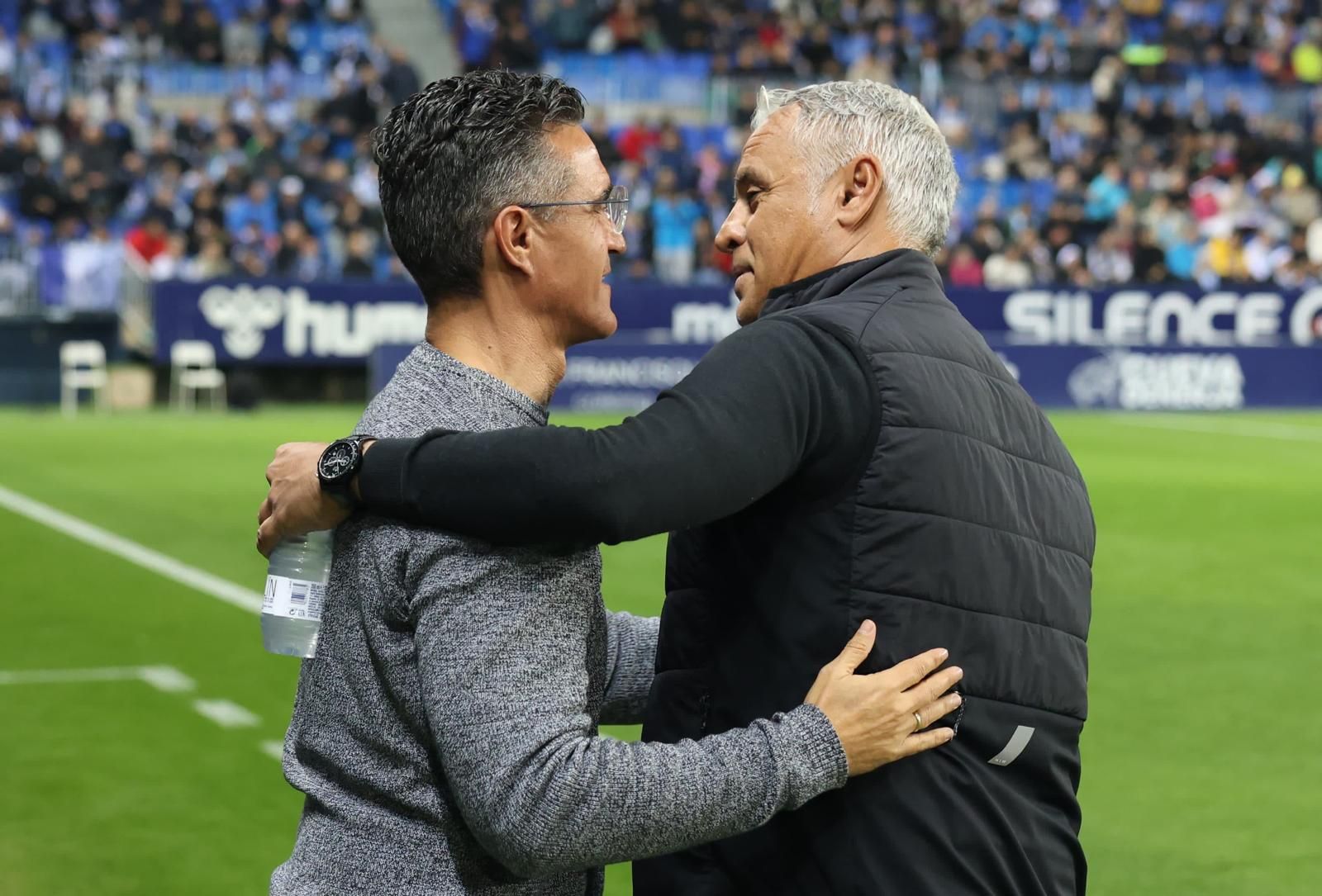 El Málaga CF-Eldense, en fotos