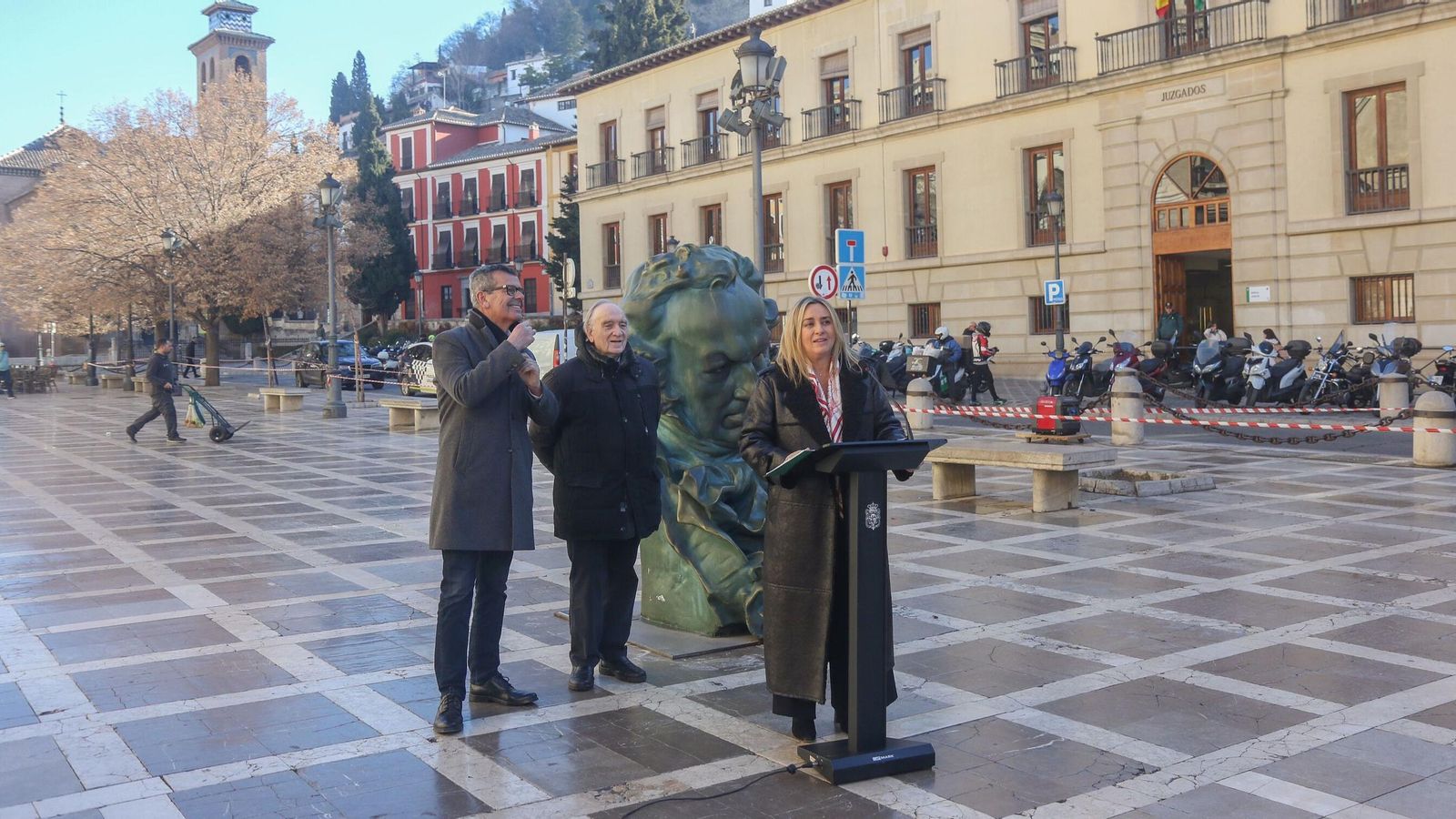 Marifrán Carazo presenta actividades con motivo de la celebración de los Goya en Granada