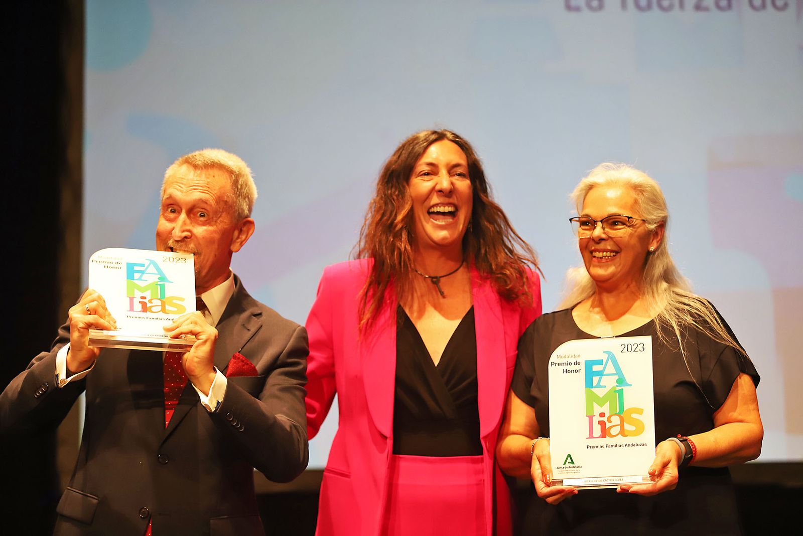 Imágenes de la entrega de los Premios Familias Andaluzas