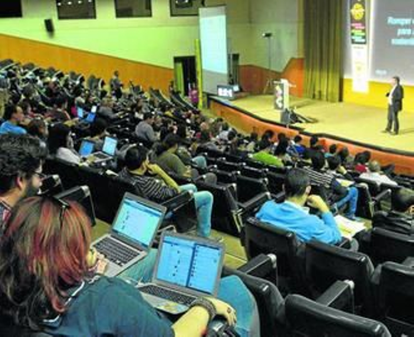Un congreso en Fibes, en Sevilla.