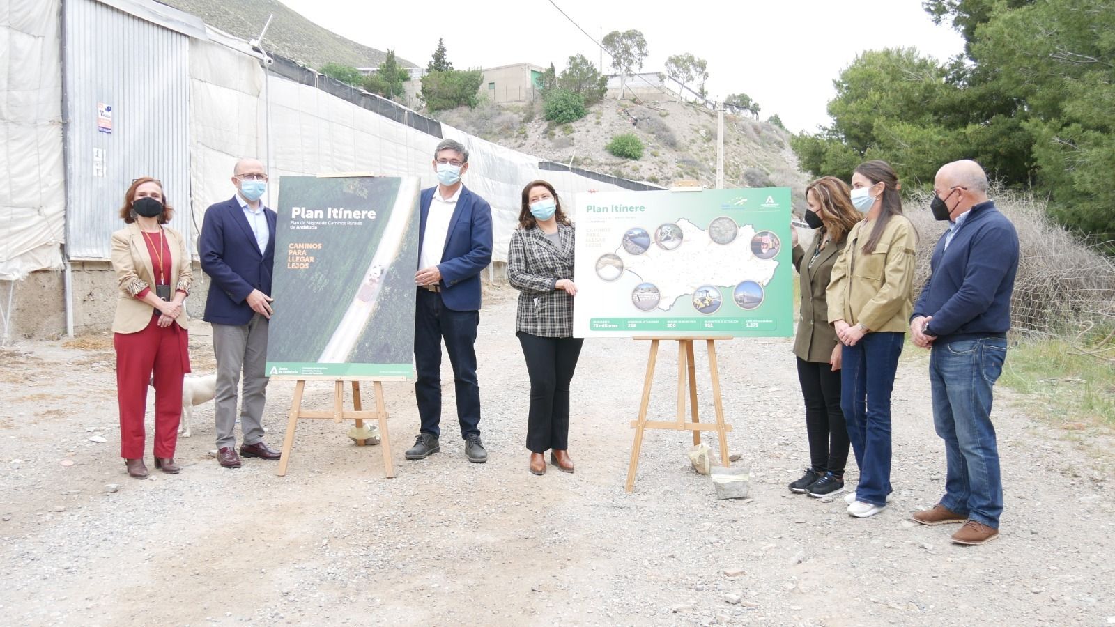 Presentación de la actuación del Plan Itínere en Adra