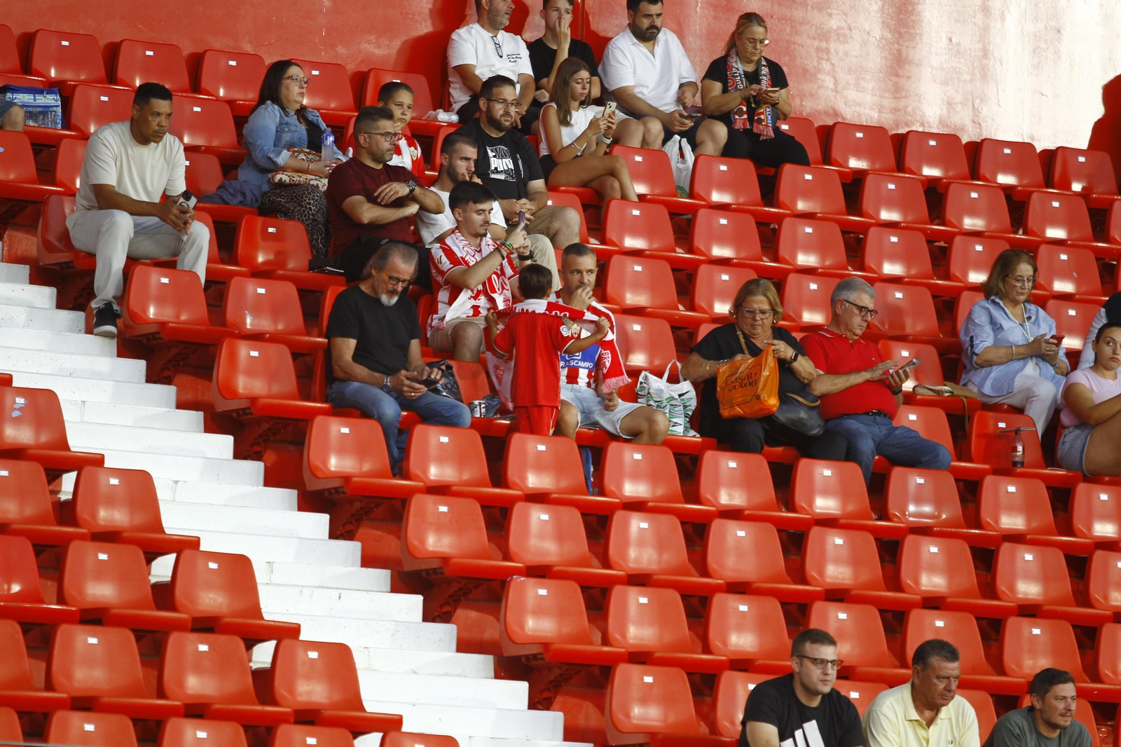 El partido U.D. Almería-C.D. Castellón en imágenes
