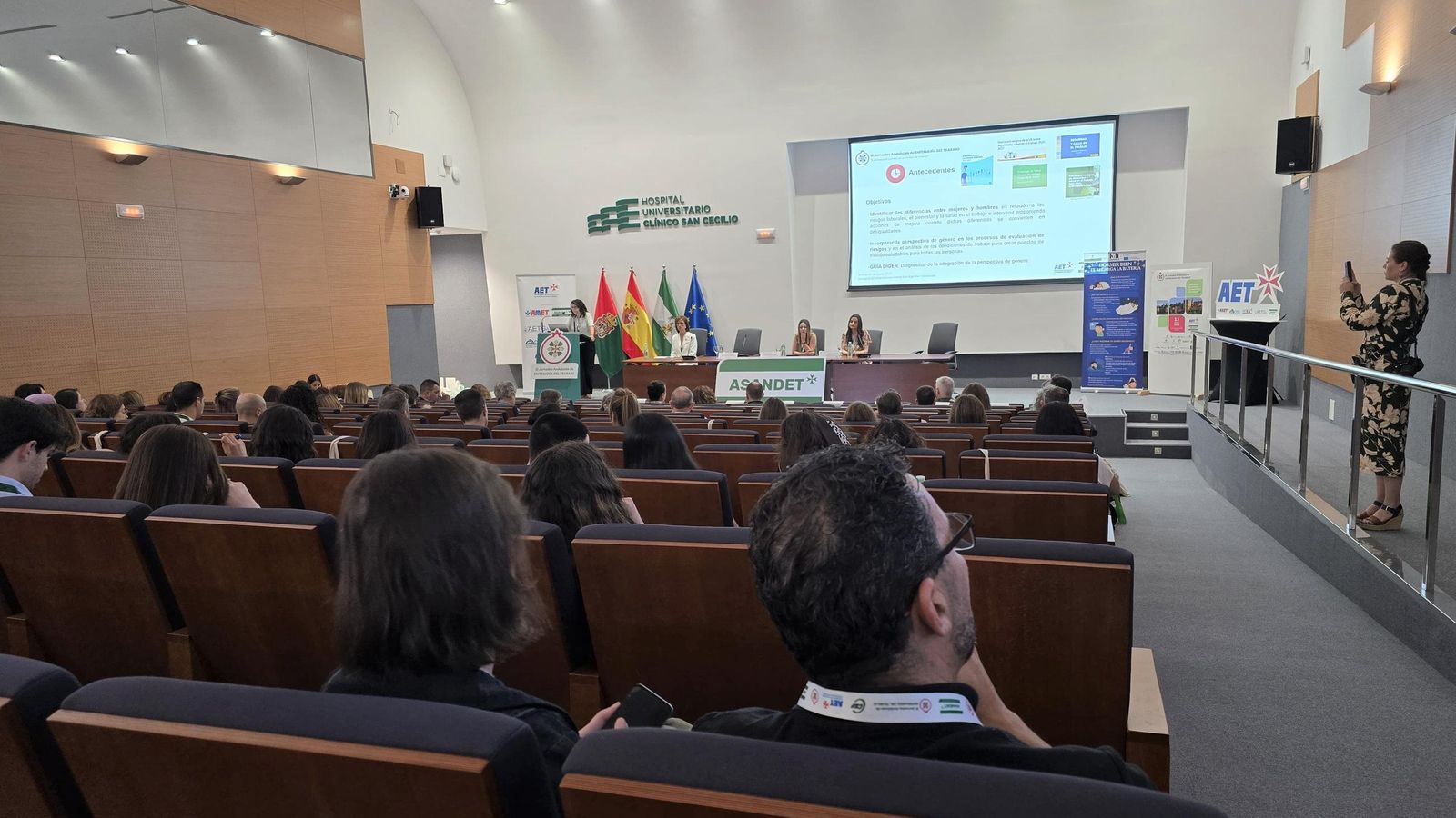 El Clínico de Granada acoge las III Jornadas Andaluzas de Enfermería del Trabajo