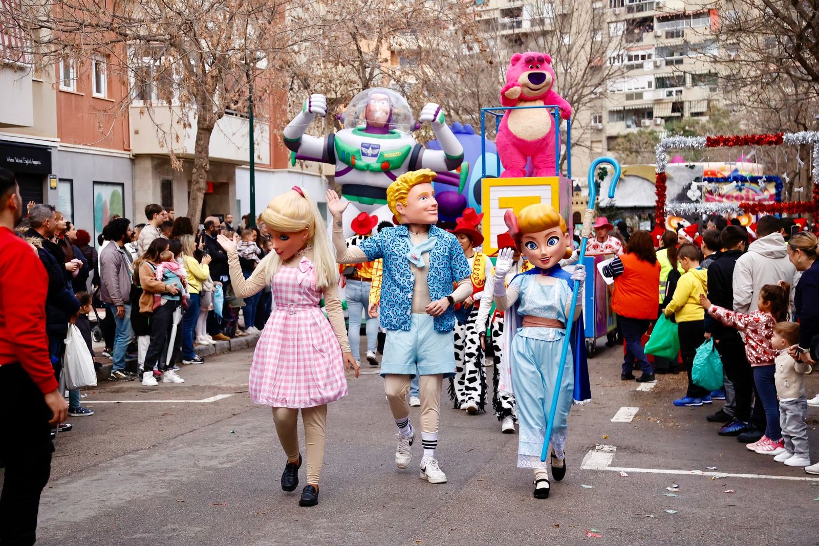 La Cabalgata de Reyes de Cruz de Humilladero, en imágenes