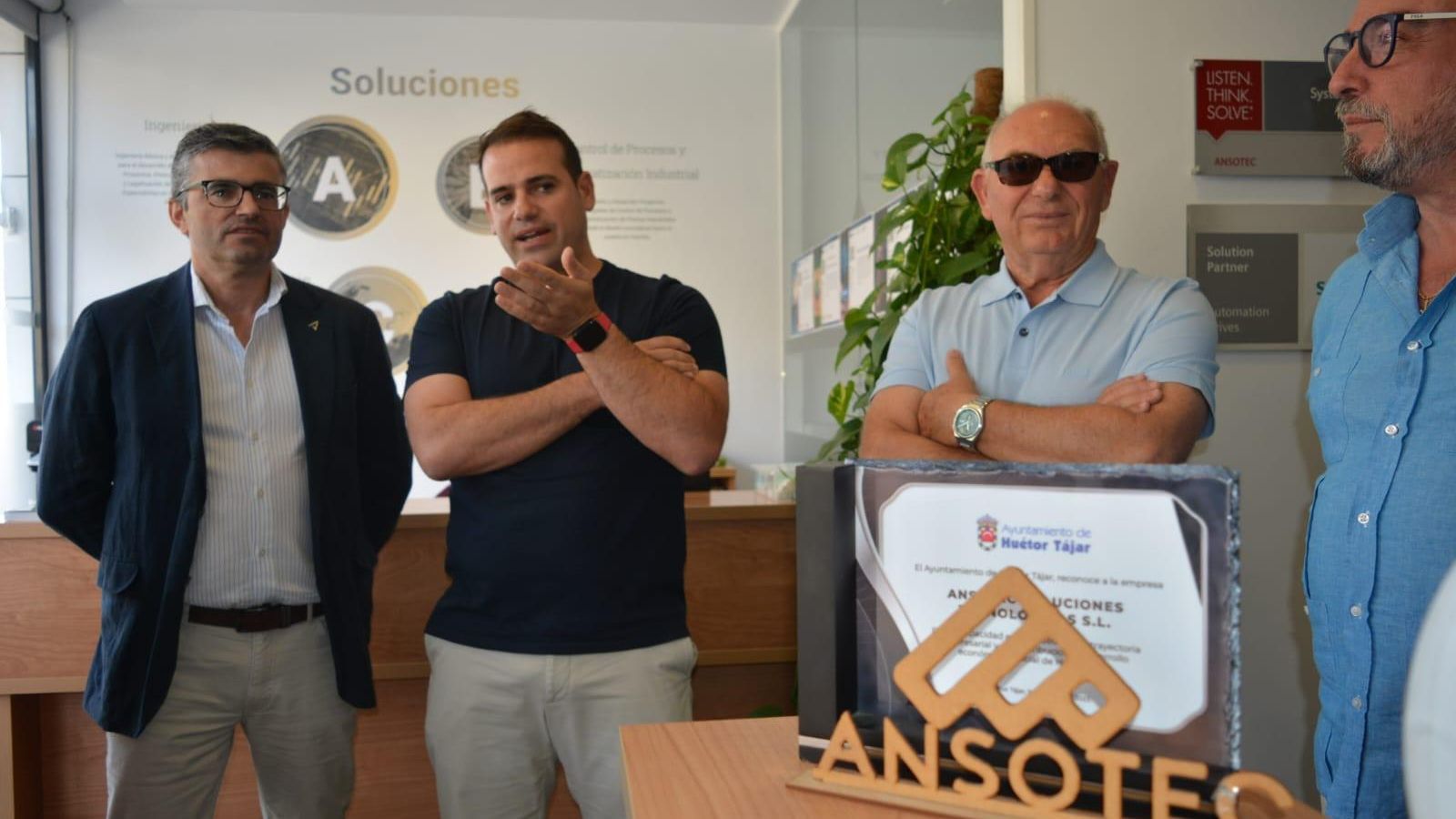 El delegado de Empleo visita Ansotec