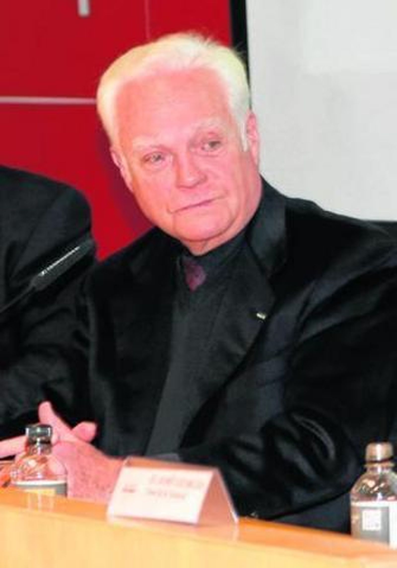 Rodrigo de Zayas en el acto en la Fundación Cruzcampo.