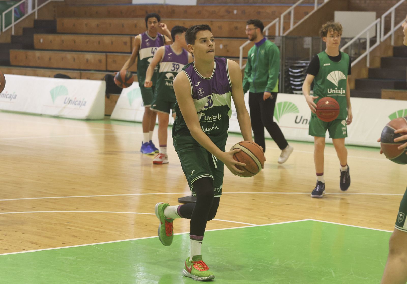 El Unicaja infantil se prepara para la Minicopa
