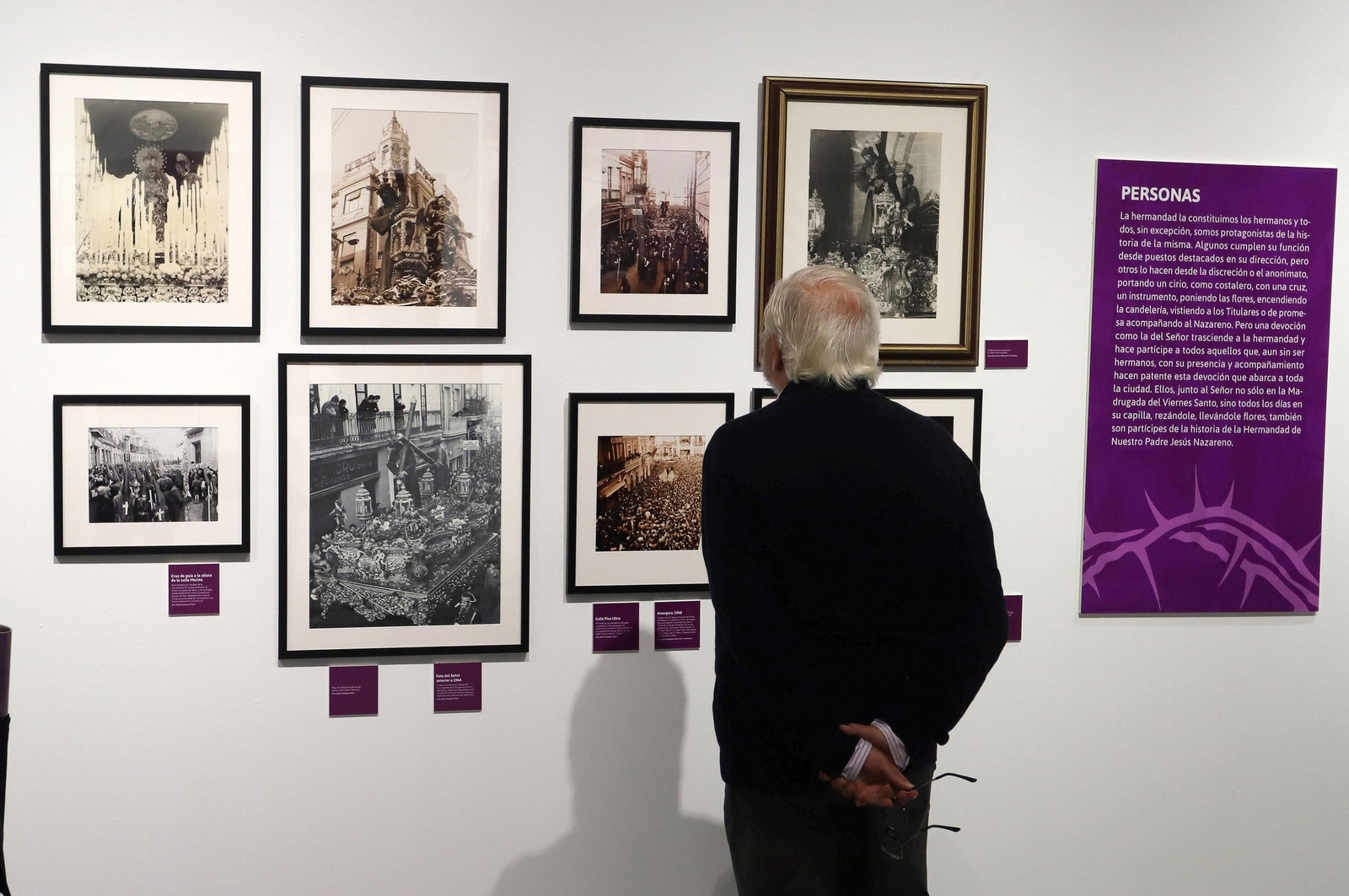 Imágenes de la exposición " El Nazareno, una historia revelada"