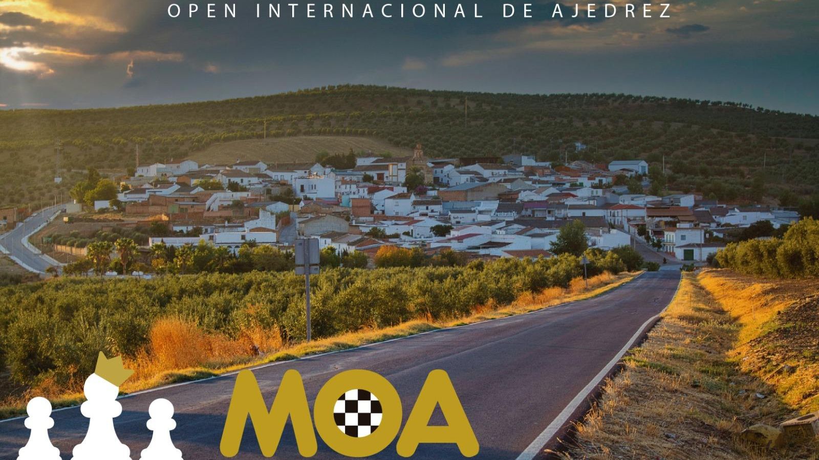 Caretl del MOA con la aldea de Morente al fondo. Caretl del MOA con la aldea de Morente al fondo.