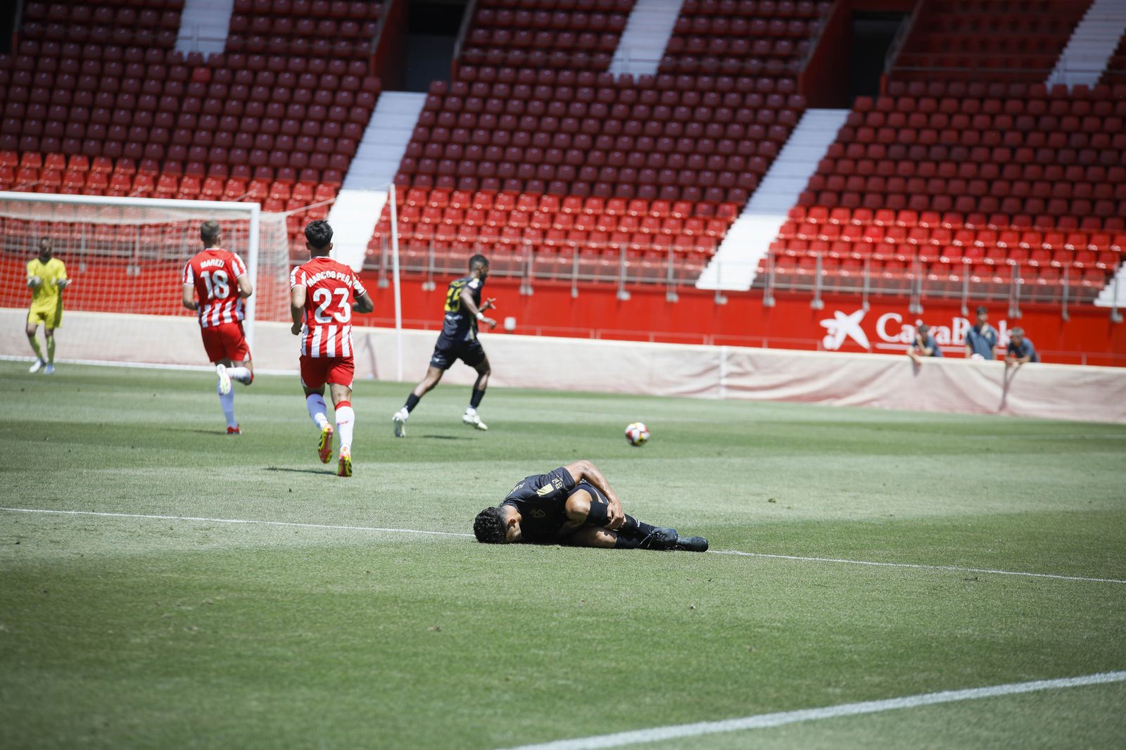 Imágenes del partido entre el Almería B y el Real Jaén