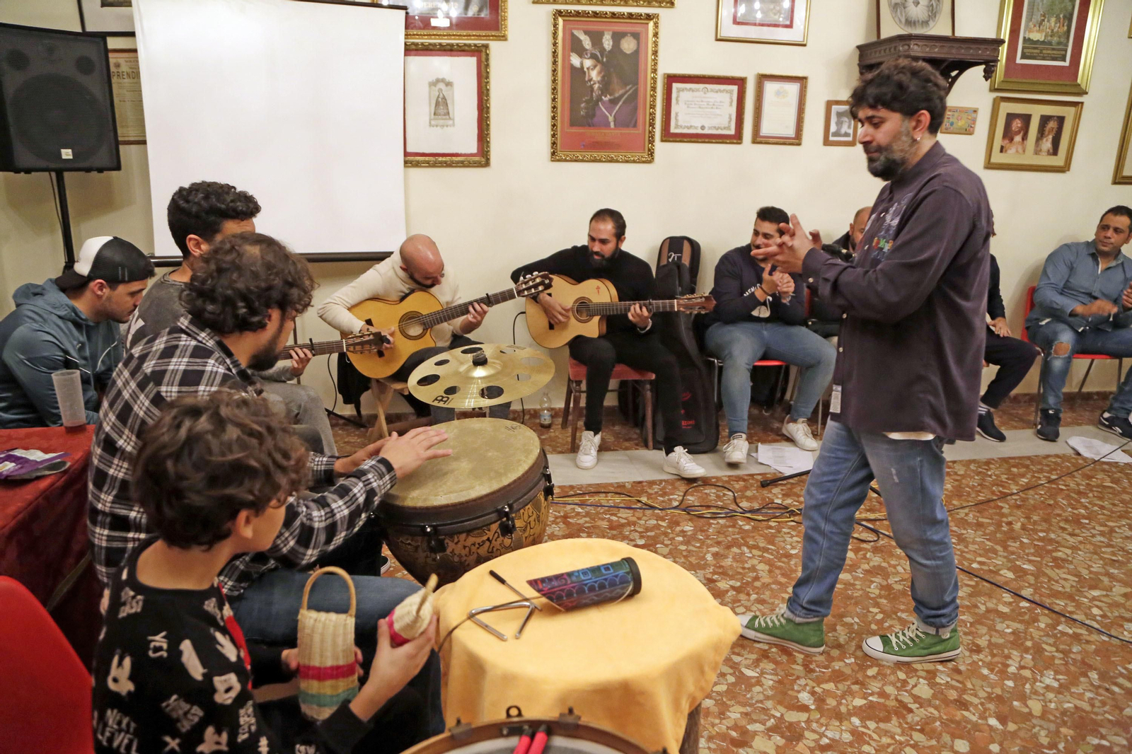 Ensayo zambomba Luis de Periquín