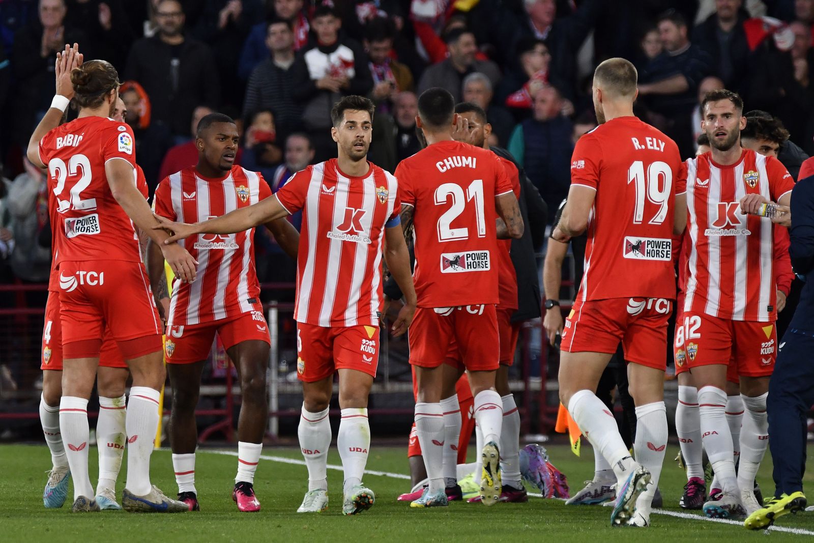 Las imágenes del Almería - Barcelona