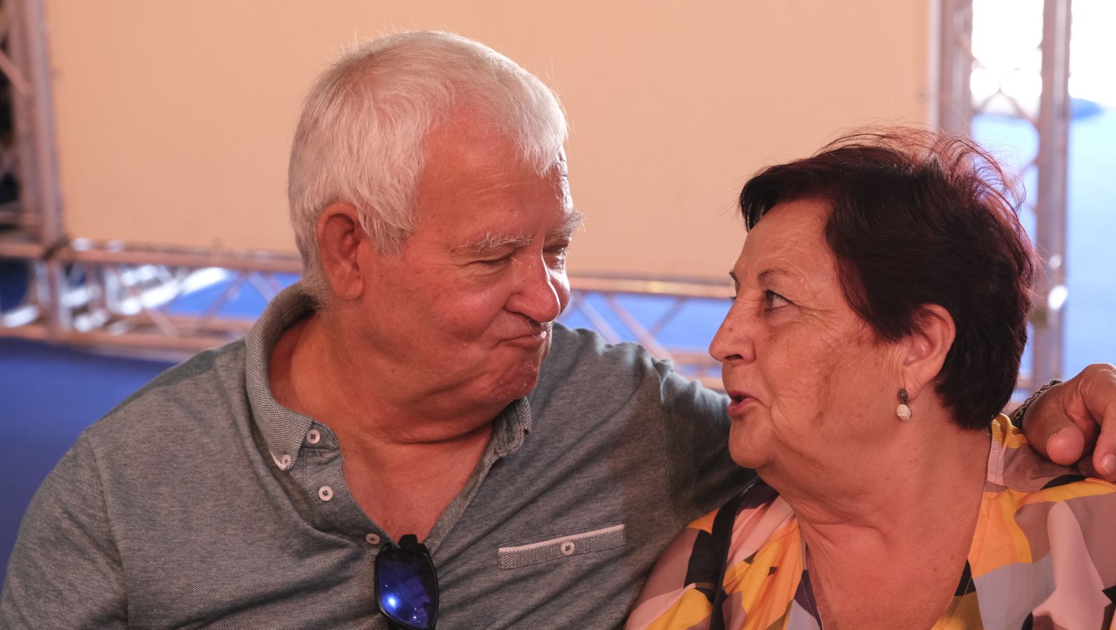 Imágenes de la comida homenaje a los mayores en la Caseta Municipal de la Feria de Almería 2022