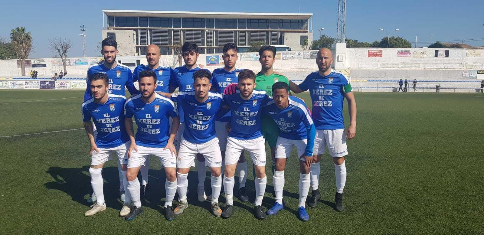 Once inicial del Xerez CD en el Pérez Ureba.