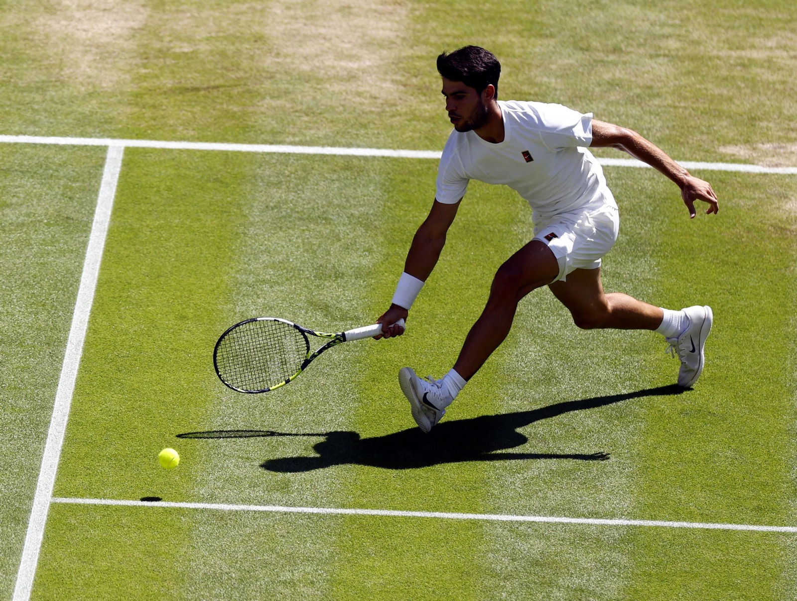 Las fotos del pase de Alcaraz a la final de Wimbledon Las fotos del pase de Alcaraz a la final de Wimbledon