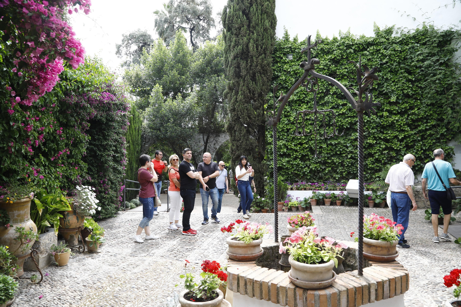 La jornada de puertas abiertas en el Palacio de Viana de Cordoba, en imágenes