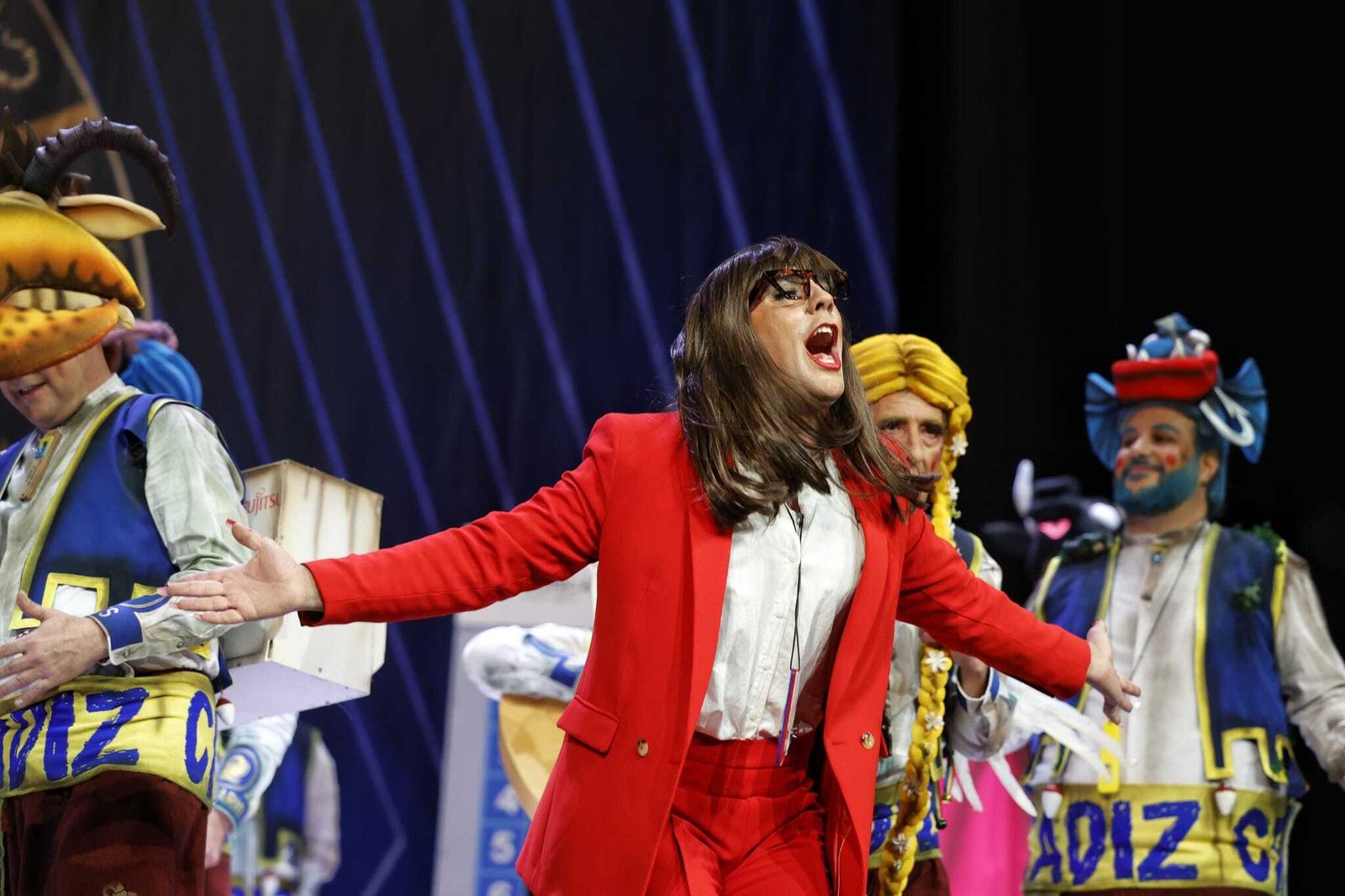 Chirigota 'Este año venimos con esperanza'.