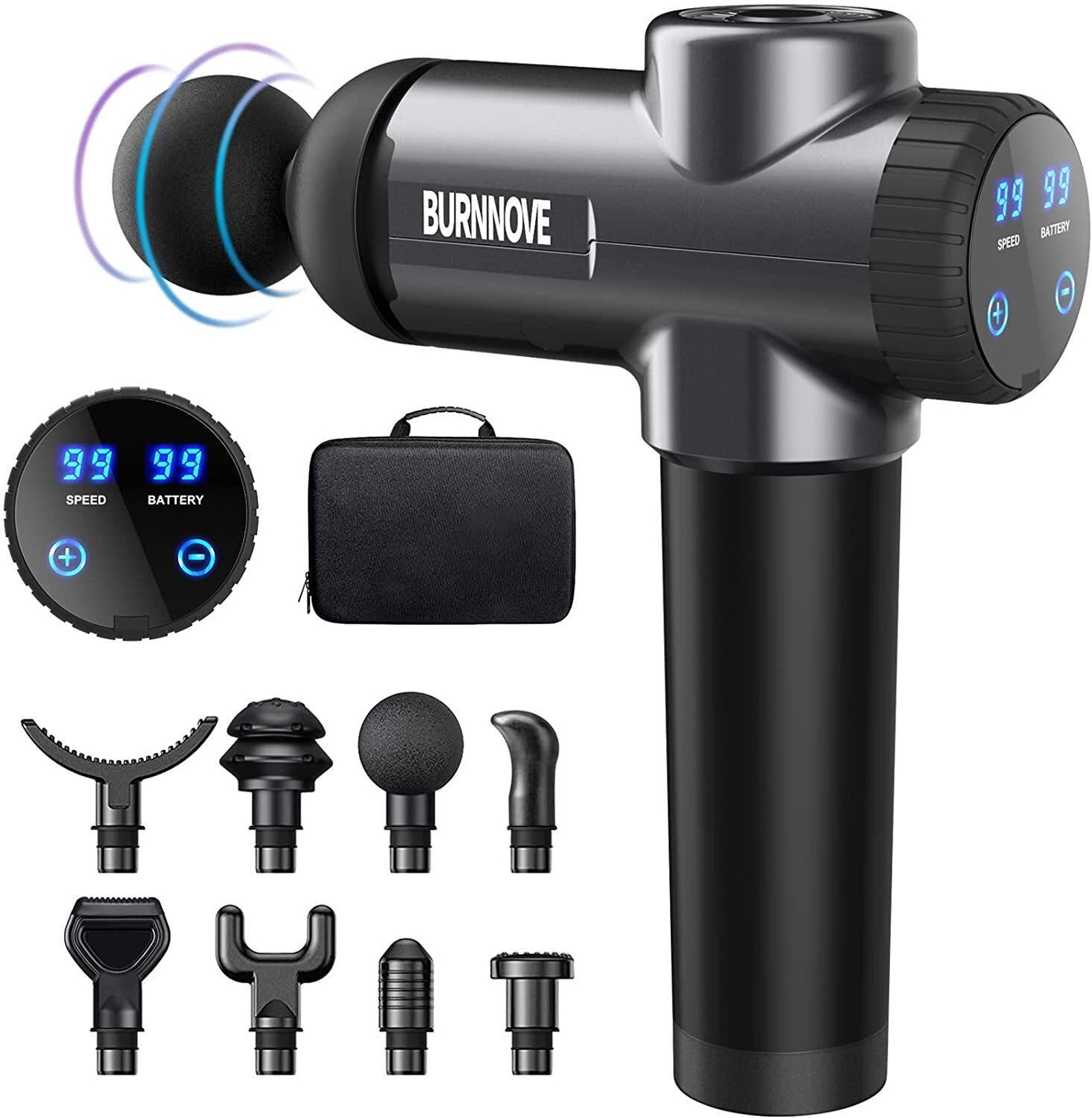 Pistola de masaje Burnnove