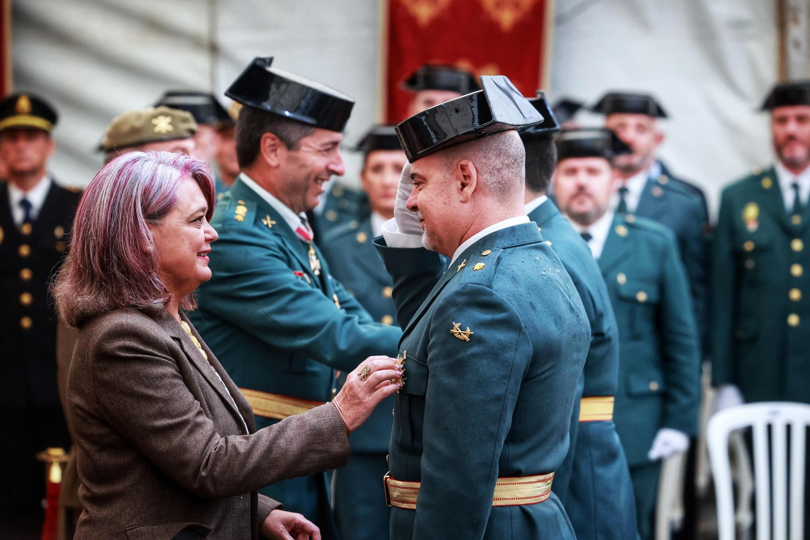 Las imágenes de la celebración del Día de la Patrona de la Guardia Civil