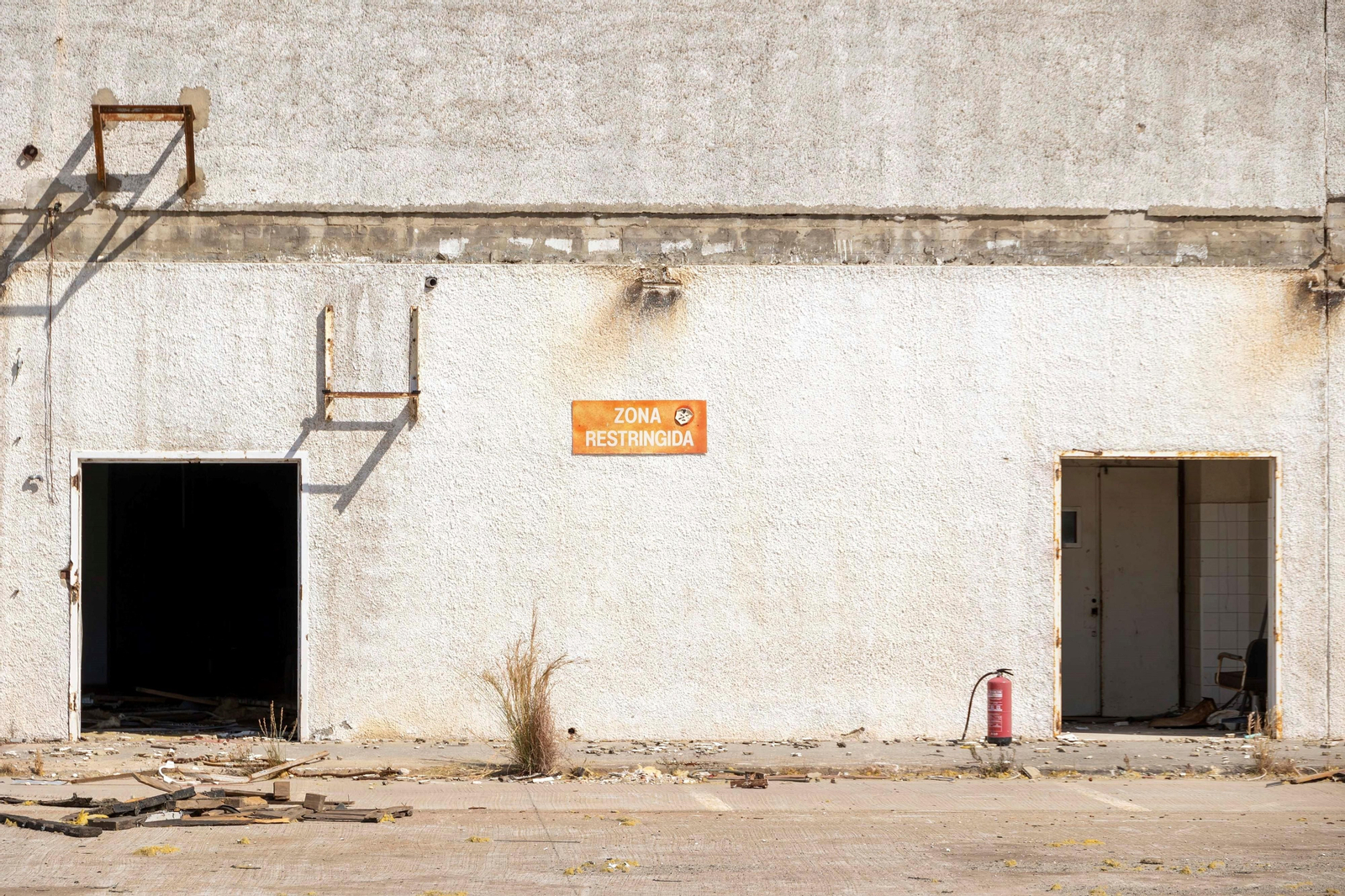 Así están los terrenos de la antigua de Delphi