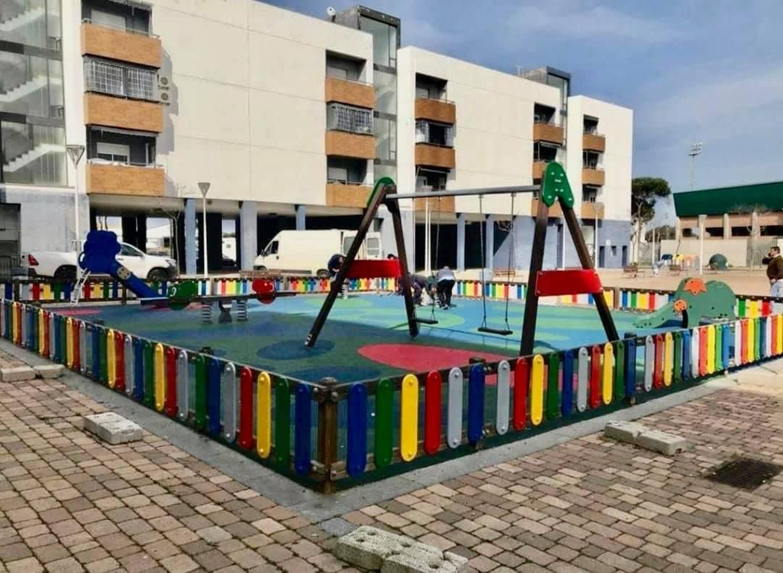 Parque infantil de Punta Umbría.