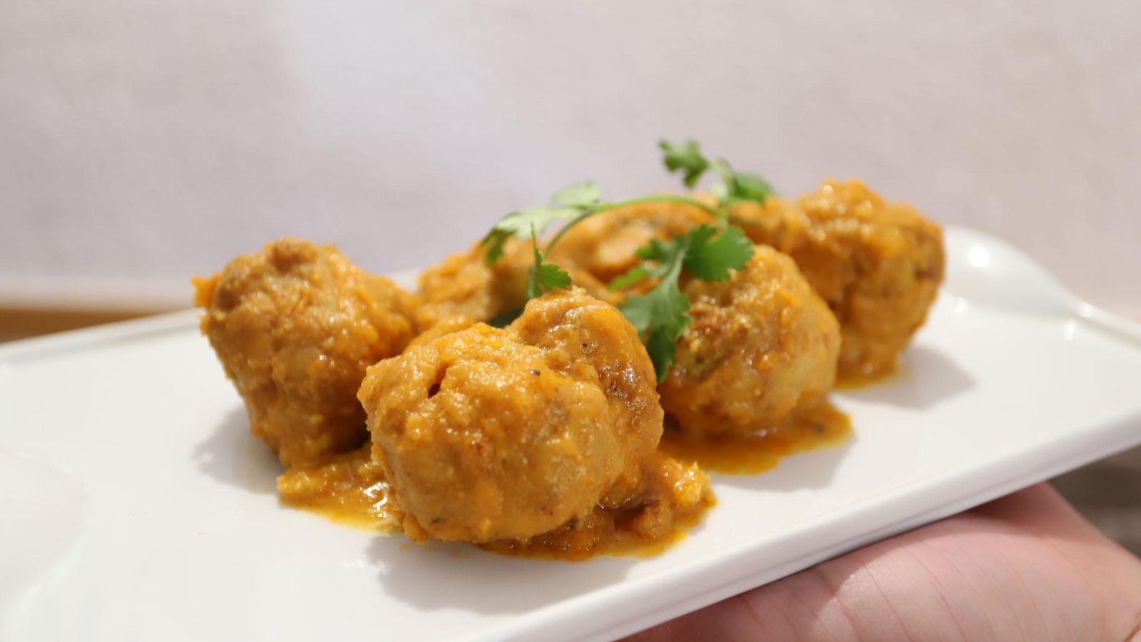 Albóndigas de choco. Bar Don Pepe