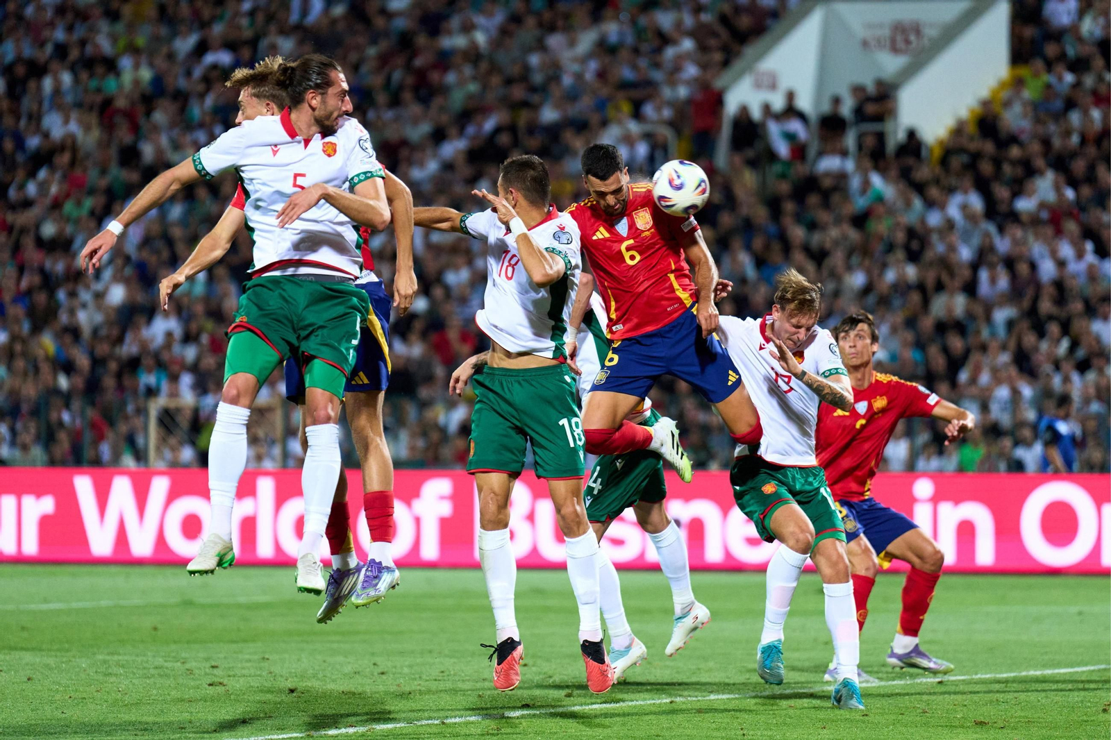 Las mejores fotos del Bulgaria-España